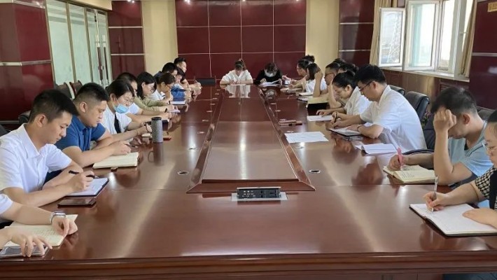 裝備公司團委組織召開甘肅省第十四次黨代會精神學(xué)習(xí)會議